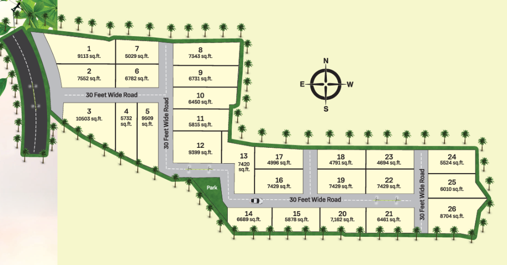 Official PR Green Farms Master Plan Map